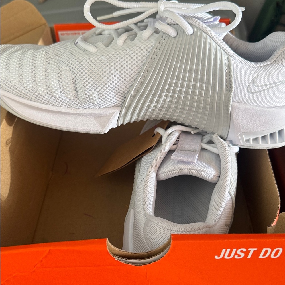 White Nike Athletic Sneakers - Picture 3 of 3